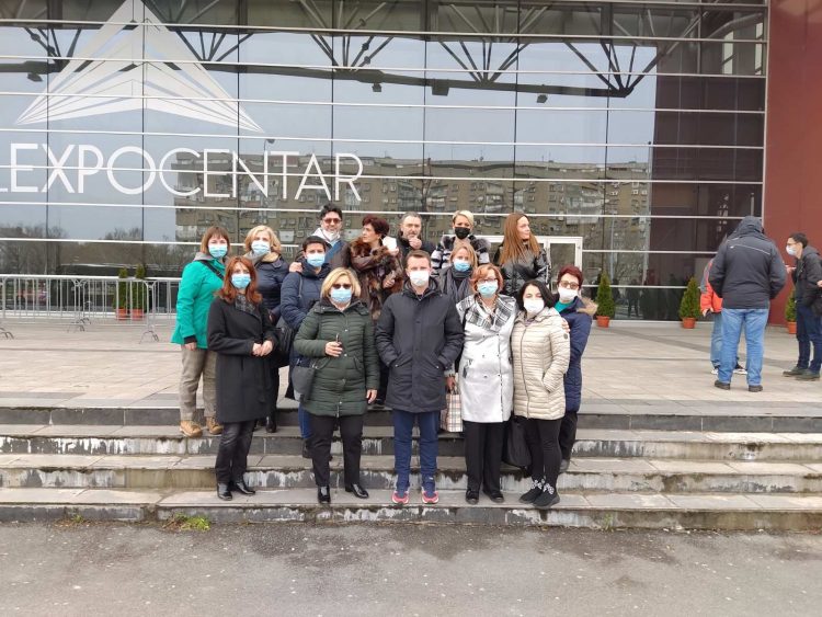 VAKCINACIJA ZAPOSLENIH JZU „DOMA ZDRAVLJA“ U BANJOJ LUCI PROTIV VIRUSA SARS-COV-2  U REPUBLICI SRBIJI