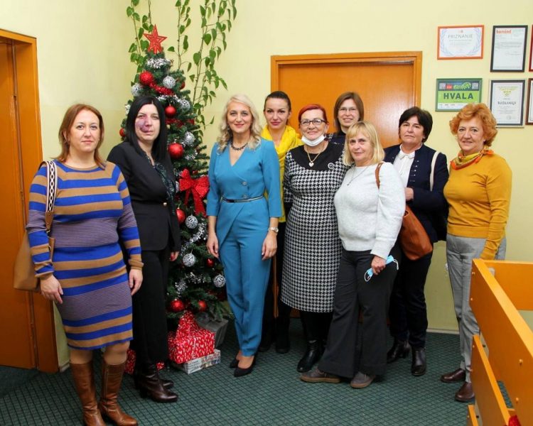 Prijem u kabinetu direktora povodom nastupajućih praznika