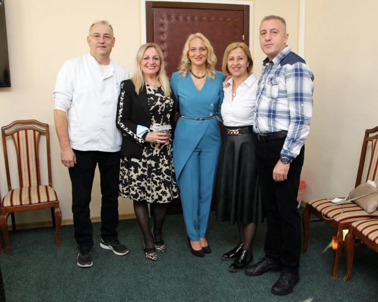 Prijem u kabinetu direktora povodom nastupajućih praznika