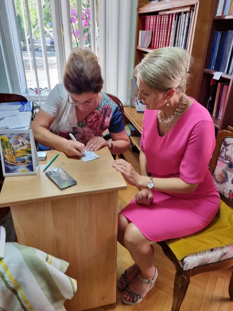 DIREKTORICA NAŠE USTANOVE POSJETILA BIBLIOTEKU “SESTRE GAJIĆ”