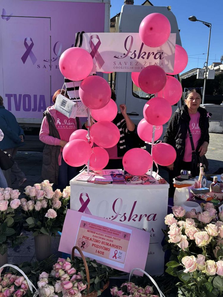 Oktobar – Međunarodni mjesec borbe protiv raka dojke