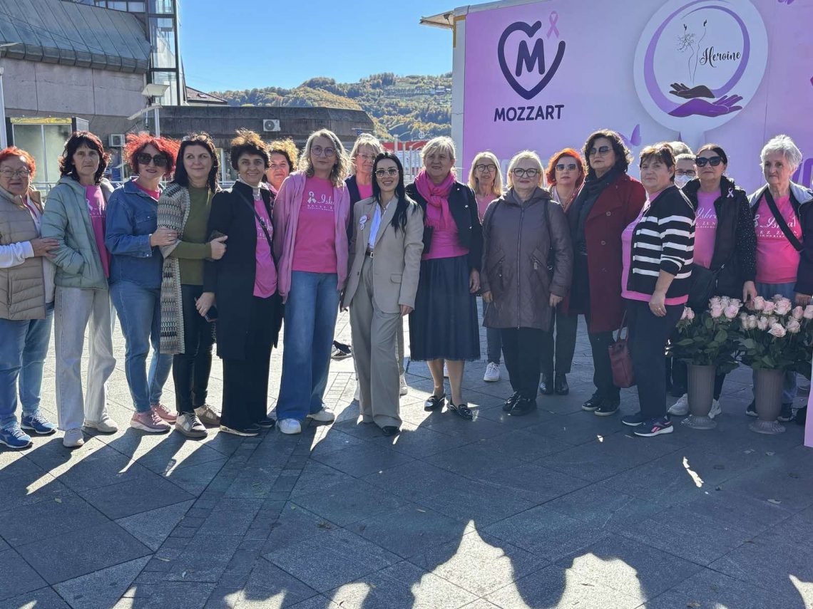 Oktobar – Međunarodni mjesec borbe protiv raka dojke