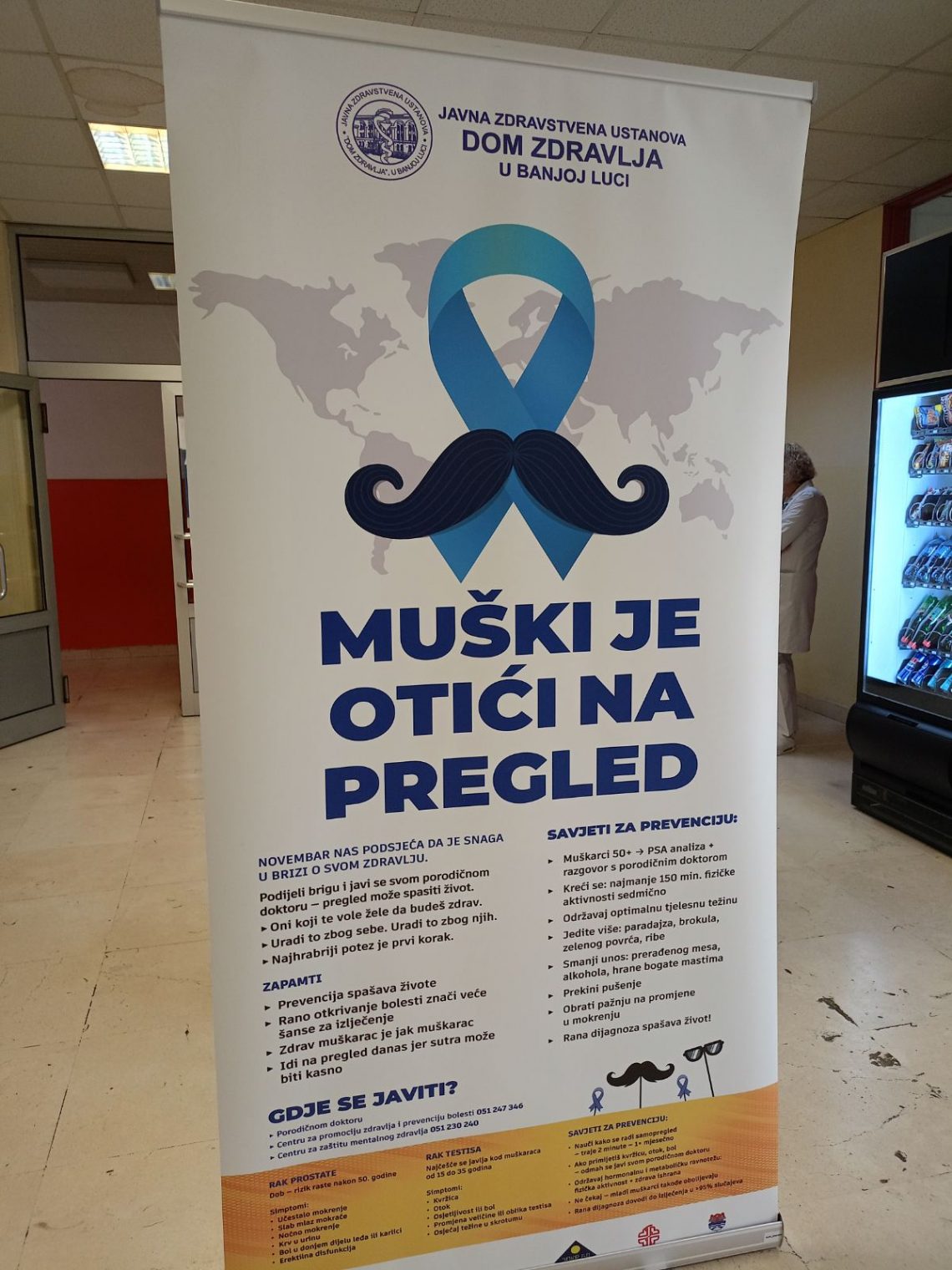 💪Muški je otići na pregled! Počela kampanja „Mi brinemo o zdravlju muškaraca, a vi o njihovoj ljepoti