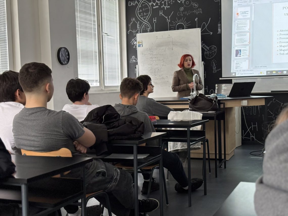 Edukacija za mlade: „Moje tijelo, moja odgovornost“ u OŠ „Nikola Tesla“