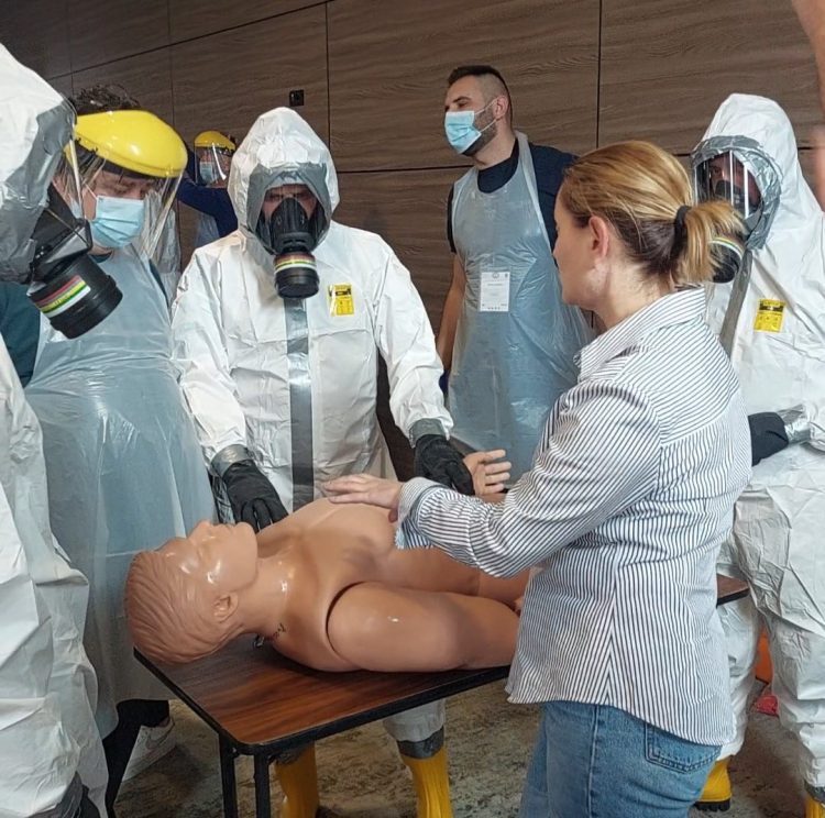Održana Prva nacionalna obuka za HBRN incidente