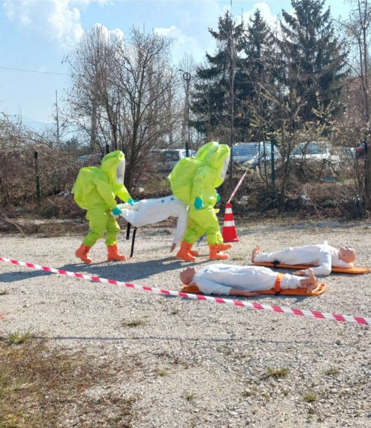 Održana Prva nacionalna obuka za HBRN incidente