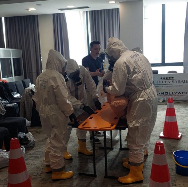 Održana Prva nacionalna obuka za HBRN incidente
