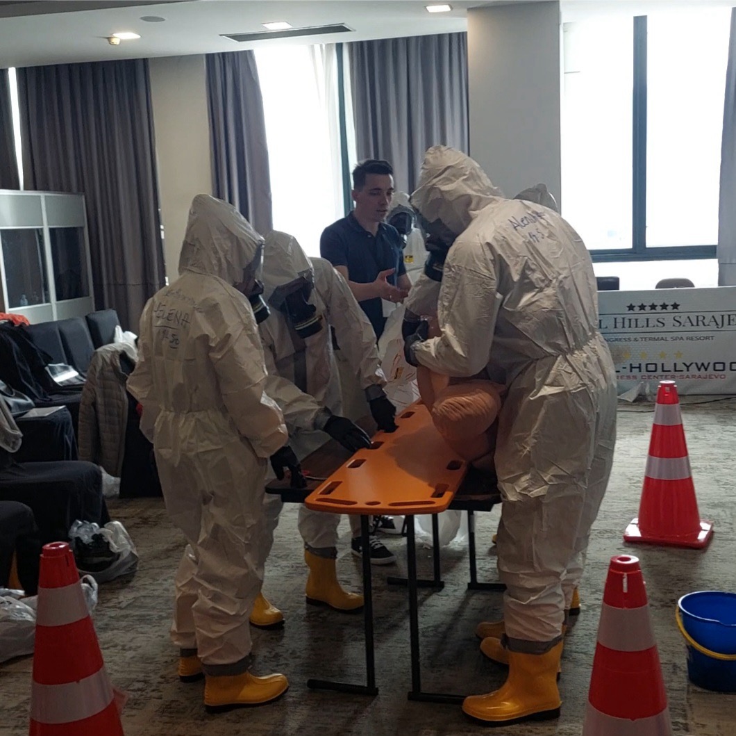 Održana Prva nacionalna obuka za HBRN incidente