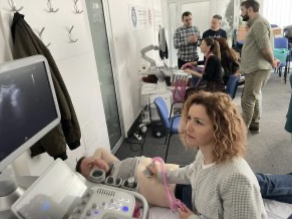 📌 Naši doktori na edukaciji iz urgentnog ultrazvuka