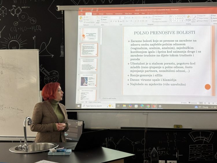 Edukacija za mlade: „Moje tijelo, moja odgovornost“ u OŠ „Nikola Tesla“