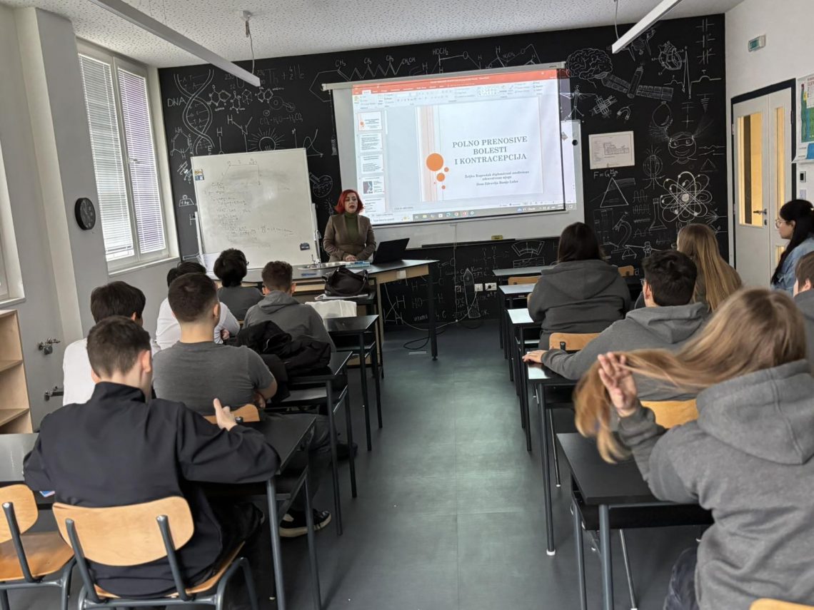 Edukacija za mlade: „Moje tijelo, moja odgovornost“ u OŠ „Nikola Tesla“
