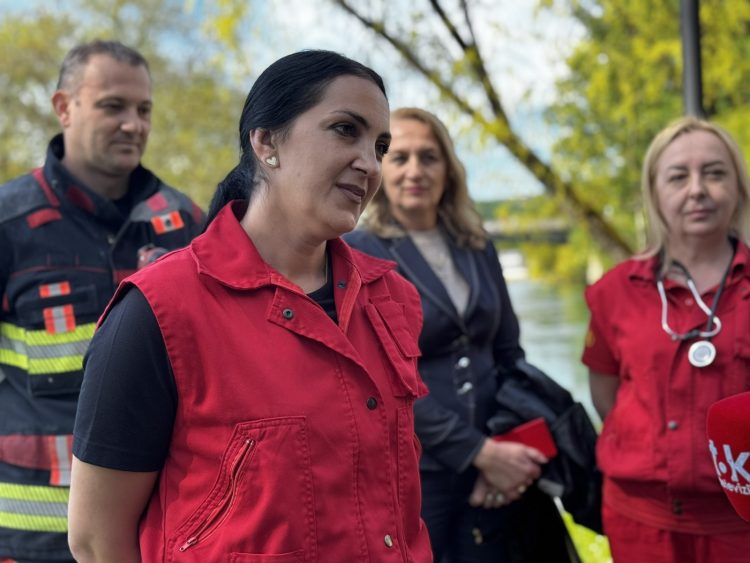 Uspješno izvedena pokazna vježba na obali Vrbasa