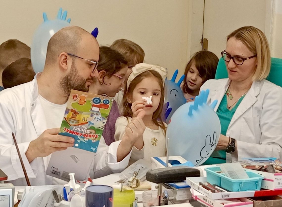 Mališani iz vrtića „Naša djeca“ u posjeti Službi za stomatološku zdravstvenu zaštitu