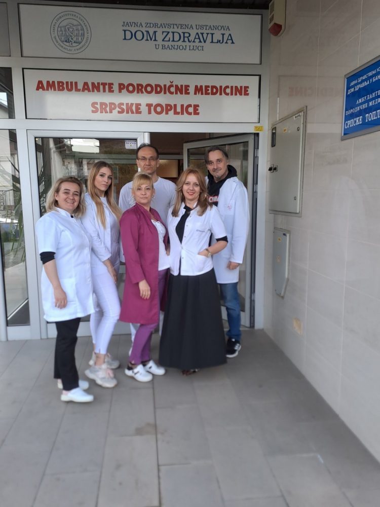 Direktorica Doma zdravlja Banja Luka posjetila ambulantu u Srpskim Toplicama