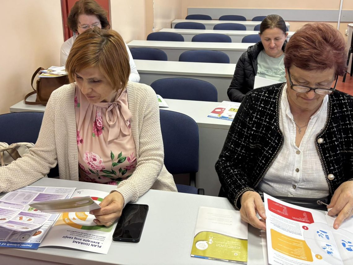 Obilježavanje Svjetskog dana zdravlja – održano edukativno predavanje o prevenciji dijabetesa