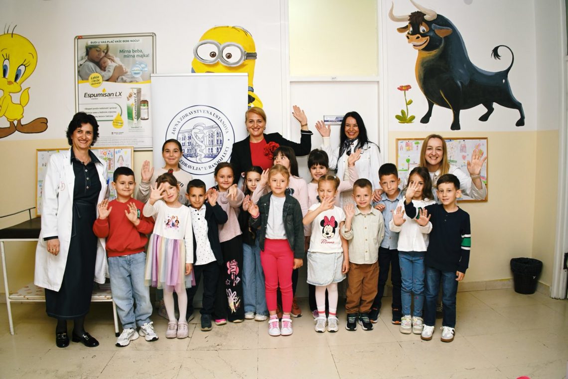 Budući prvačići u Domu zdravlja Banja Luka: Kroz igru i kreativnost do važnih poruka o zdravlju