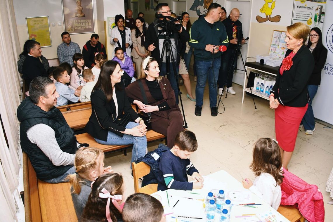 Budući prvačići u Domu zdravlja Banja Luka: Kroz igru i kreativnost do važnih poruka o zdravlju