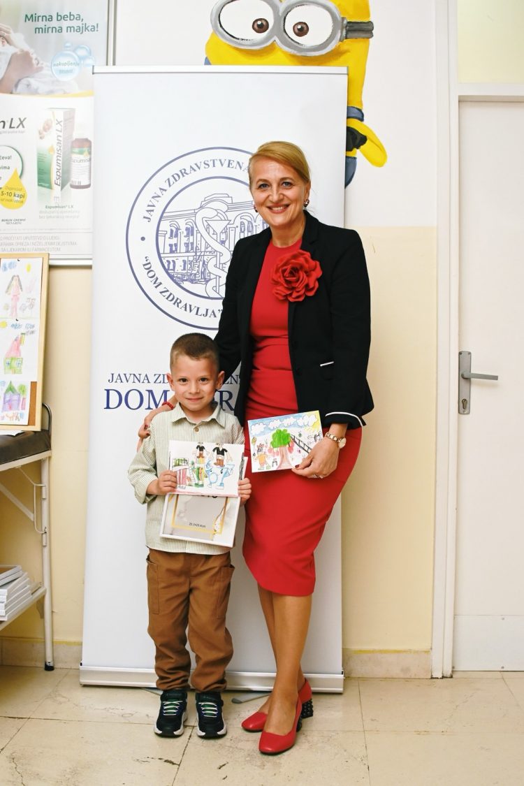 Budući prvačići u Domu zdravlja Banja Luka: Kroz igru i kreativnost do važnih poruka o zdravlju