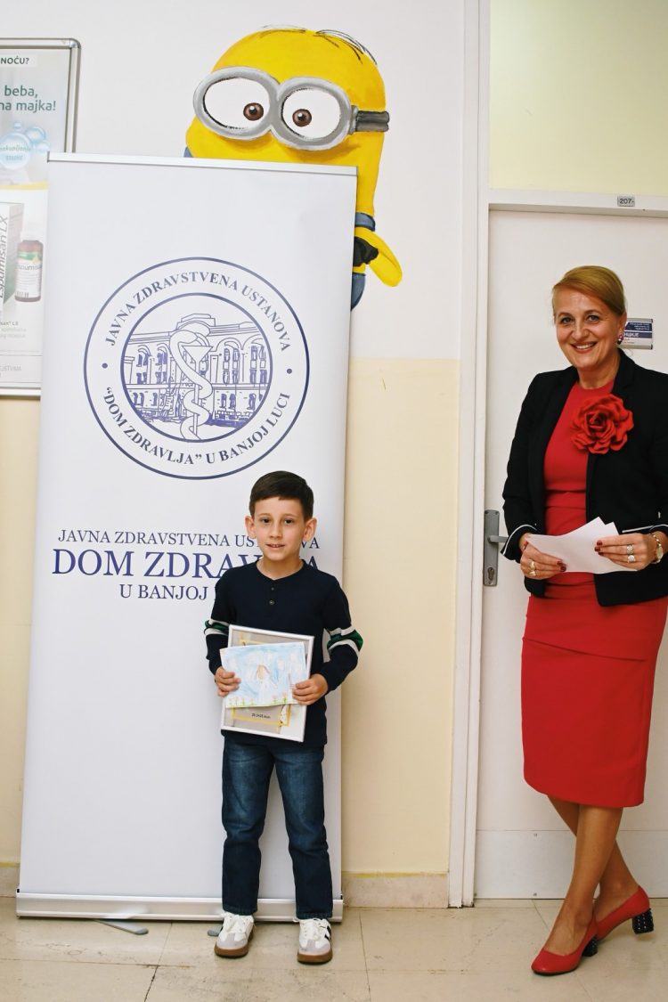 Budući prvačići u Domu zdravlja Banja Luka: Kroz igru i kreativnost do važnih poruka o zdravlju