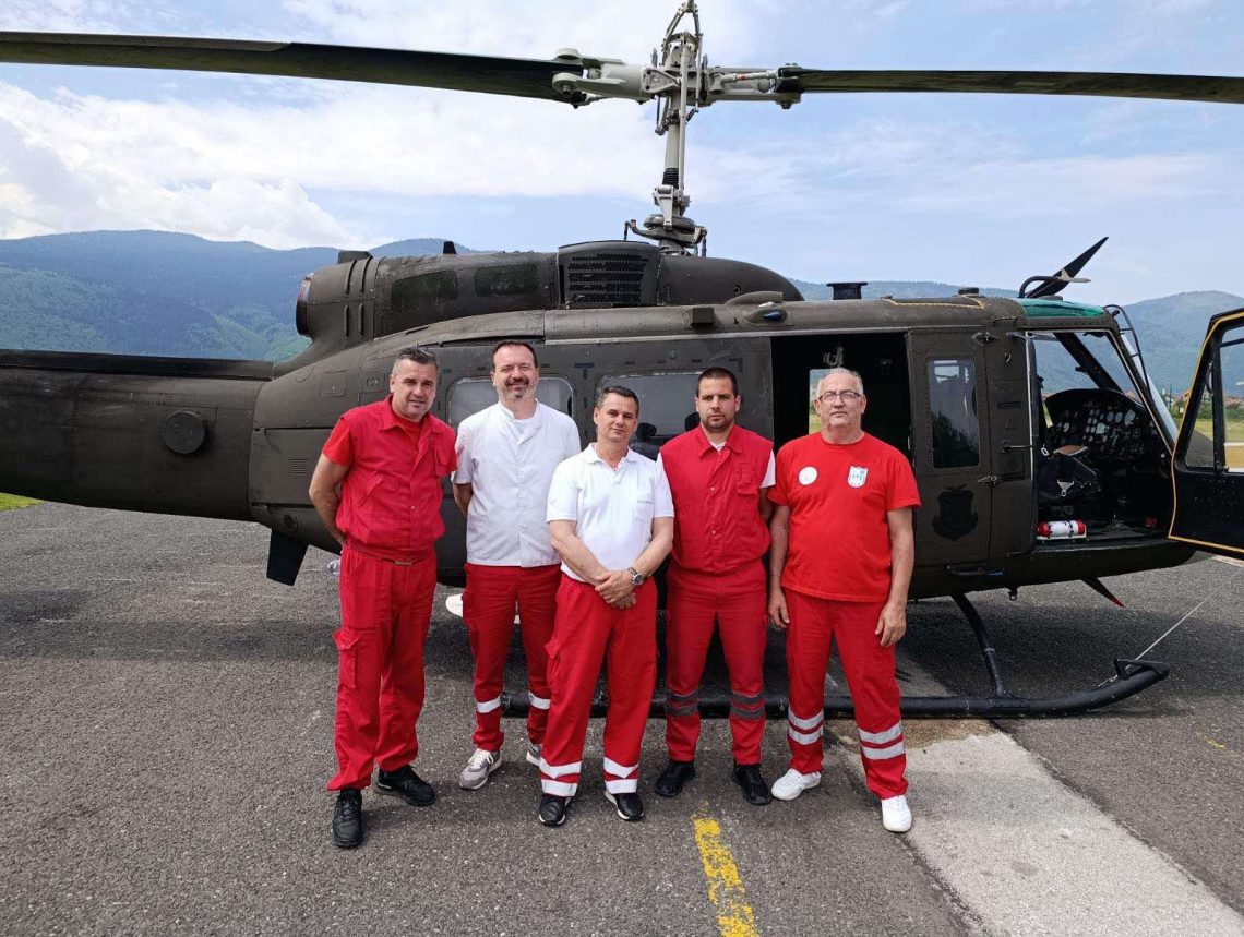 Učešće Službe hitne medicinske pomoći Doma zdravlja Banja Luka u Air MedEvac obuci