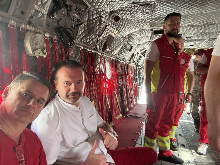 Učešće Službe hitne medicinske pomoći Doma zdravlja Banja Luka u Air MedEvac obuci