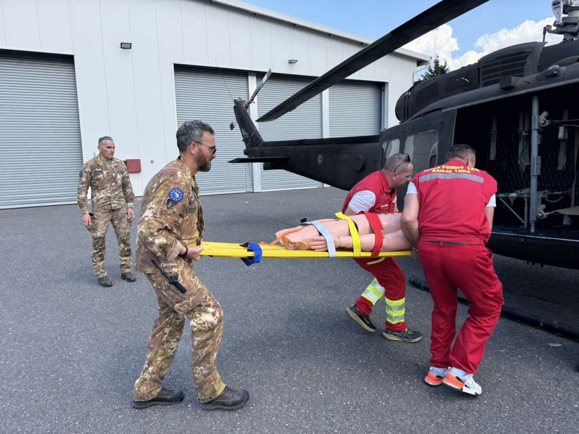 Učešće Službe hitne medicinske pomoći Doma zdravlja Banja Luka u Air MedEvac obuci