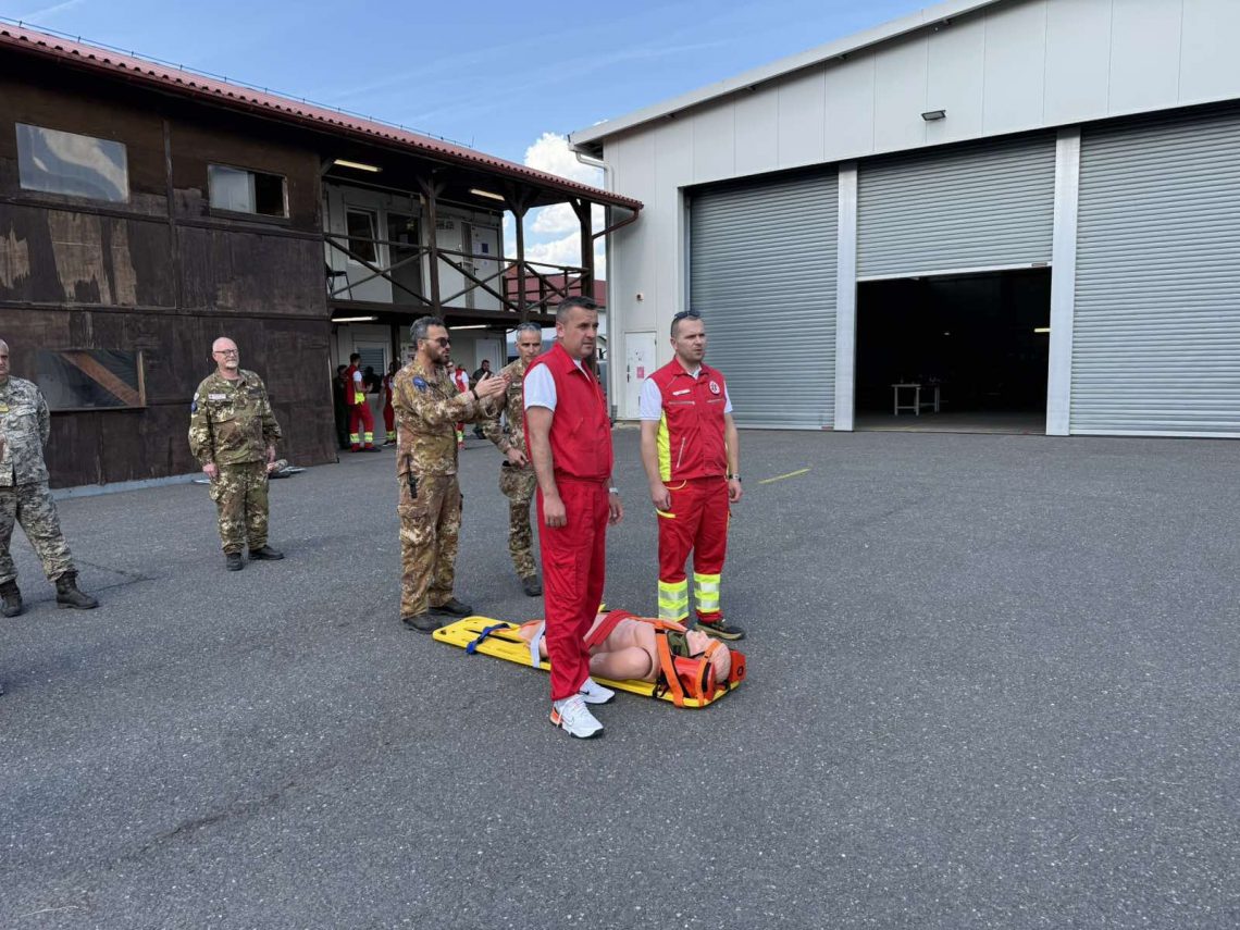 Učešće Službe hitne medicinske pomoći Doma zdravlja Banja Luka u Air MedEvac obuci