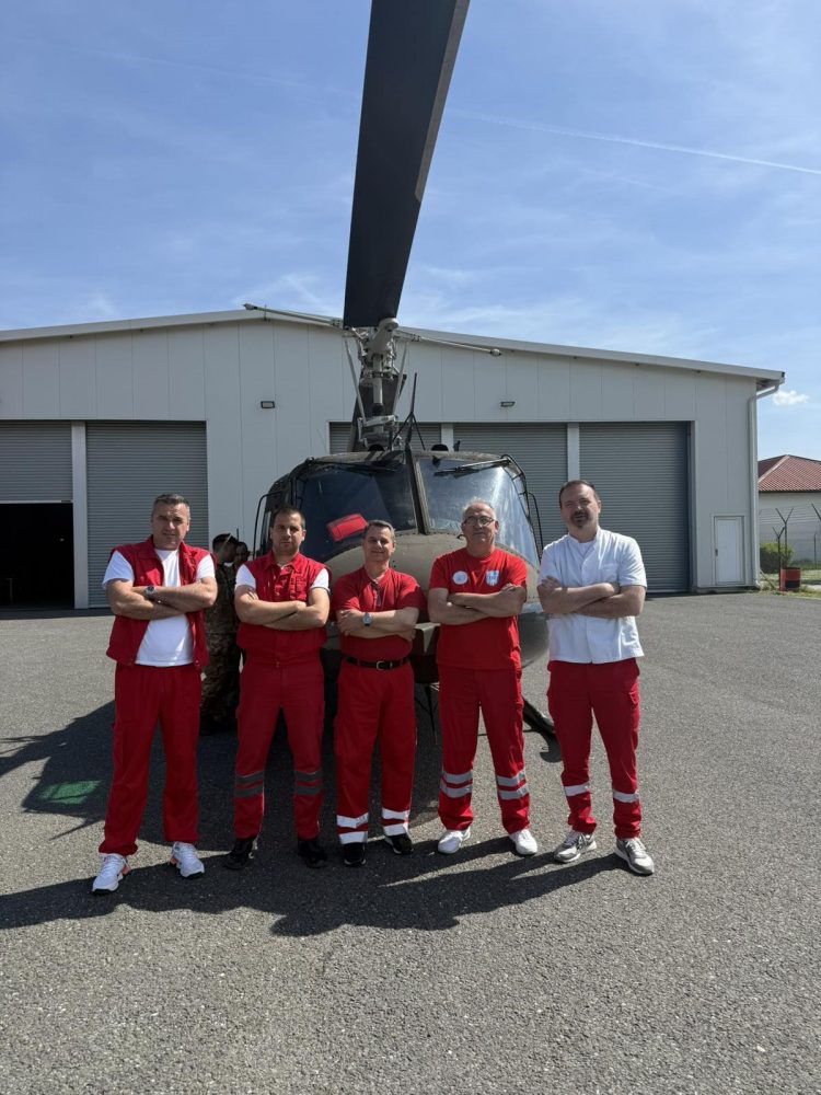 Učešće Službe hitne medicinske pomoći Doma zdravlja Banja Luka u Air MedEvac obuci