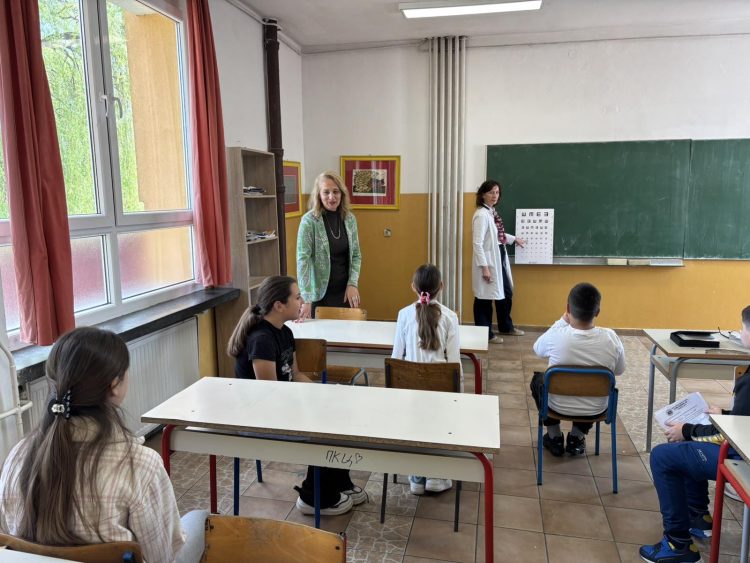Uspješno realizovani skrining preventivni pregledi u OŠ „Desanka Maksimović“ u Dragočaju